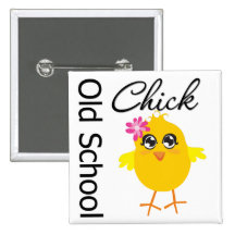 Old schoolchick knappar
