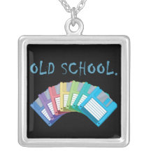 old schooldisketter hängsmycke