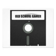 Old schoolGamer Anpassade Inbjudan