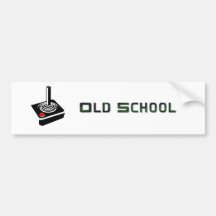 Old schoolGamerbildekal