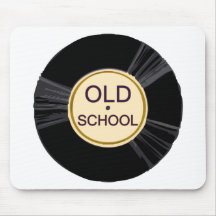 Old schoolvinyl mus matta
