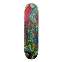 Olja för den GargoyleSci målar Fi påskyndad varels Skate Decks