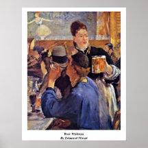 Ölservitris av Edouard Manet Posters