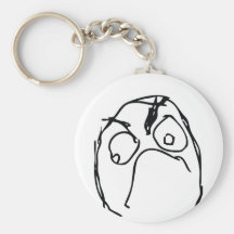 Olyckligt troll nyckel ring