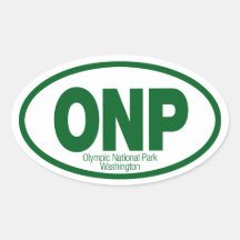 Olympisk nationalpark klistermärke
