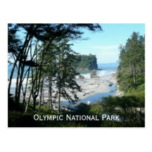 Olympisk nationalparkvykort