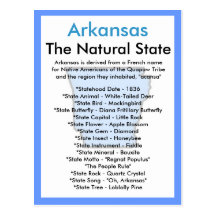 Om Arkansas Vykort
