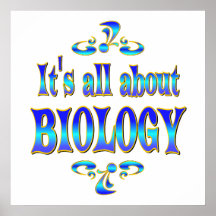 OM BIOLOGI AFFISCH