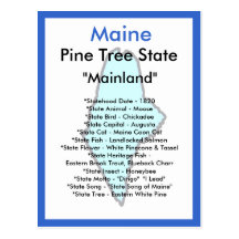 Om Maine Vykort