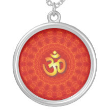 Om-Mandaladesign Skräddarsydda Halsband