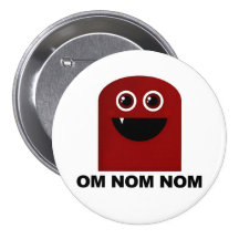 Om Nom Nom Cutie Knapp