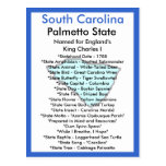 Om South Carolina Vykort