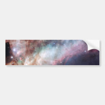 Omega nebula en ljusblixt bildekal