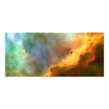 Omega/svanNebula (det Hubble teleskop) Anpassningsbara Rackkort