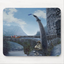 Omni Mea Macum Porto - Mousepad Mus Mattor