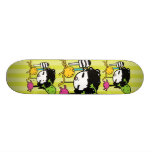 Omtumlade däck skateboard deck