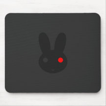Ond kaninmousepad mus matta