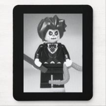 Ond trollkarl beställnings- Minifigure med den mag Musmatta