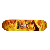 Ondskefull apaSkateboard