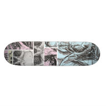 Ondskefullt däck skateboard decks