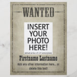 ÖNSKAD AFFISCH som a Custom Flyer