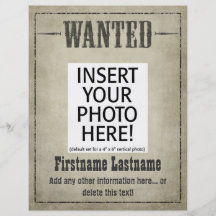 ÖNSKAD AFFISCH som a Custom Flyer