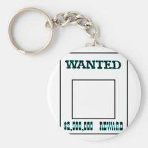Önskad Cyan transp de MUSEUMZazzle gåvorna Nyckel Ring