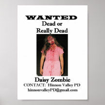 Önskad daisyZombie Affischer