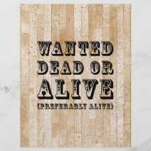 Önskad Dead eller vid liv Flygblad Designs