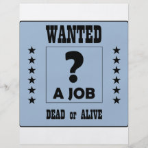 Önskat… ett jobb! custom flyer