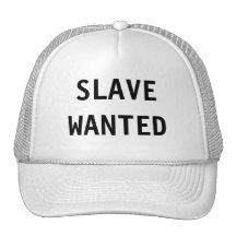 Önskat slav- för hatt trucker keps