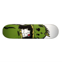 Ont öga skateboard