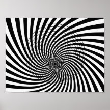 Op konst, optisk illusion 5 affischer
