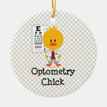 Optometrychickprydnad Julgranskula