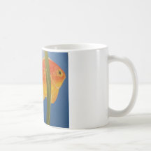 Orang MIG en fisk II Kaffe Mugg