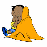 Orange bebisblankie cut outs