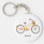 Orange cykel nyckel ringar