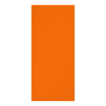 Orange färg rackkort med full färg