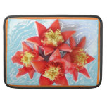 Orange & gula blommor MacBook pro sleeves