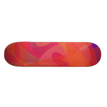 Orange moln skate decks
