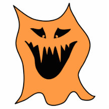 Orange Monster. Acrylic Cut Outs