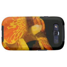 Orange och gul Samsung för Canna liljafoto galax Galaxy S3 Cover