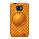 Orange Samsung galaxfodral Galaxy S2 Fodral
