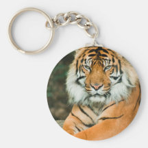Orange tiger Keychain Nyckelringar