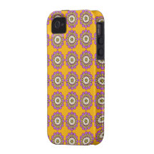 Orangen blommar det Iphone 4/4S tufffodral