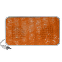 Orangen bubblar sjalmönster laptop högtalare