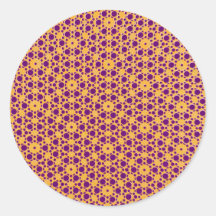 OrangePurple Klistermärke