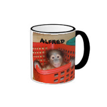Orangutanfläkt - nyfödd bebis Alfred Kaffe Muggar
