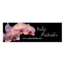 Orchiden Design2 profilerar kortet visitkort