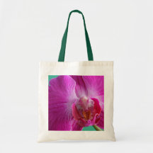 Orchiden hänger lös tygkasse